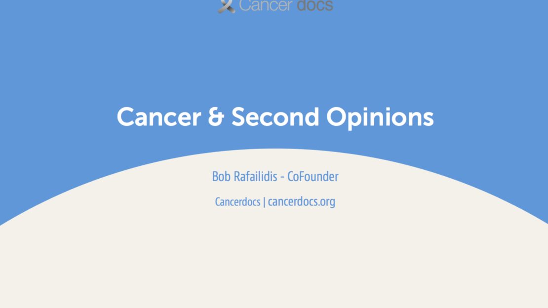 Cancerdocs - Cancer And Second Opinions